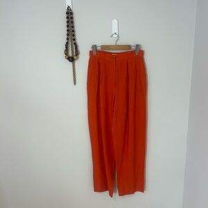 Gorgeous Giorgio Armani Vibrant Orange Trousers❤️8
